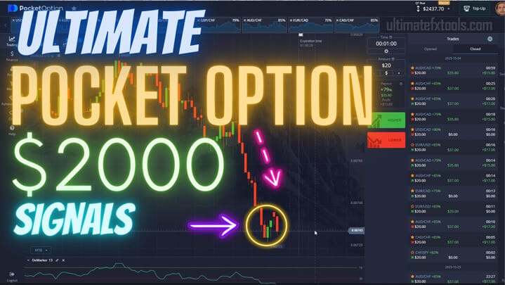 Advanced trading platform Pocket Option Ultimate Trading, demonstrating usability and advanced features