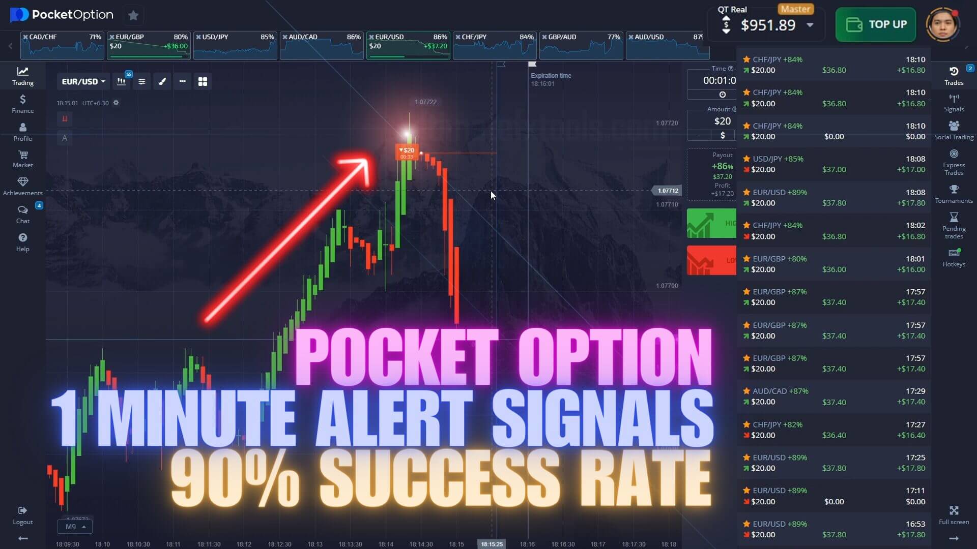 pocket live free signals to boost profit pocket pocket