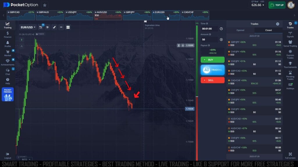 Binary Options Trading on Pocket Option - Sniper Signals